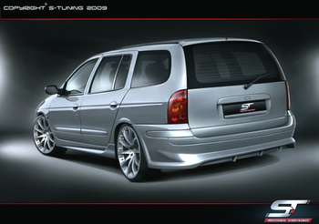 RENAULT MEGANE I REAR BUMPER