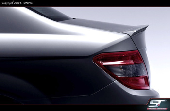 MERCEDES W204 TRUNK SPOILER