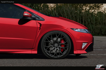 HONDA CIVIC 06-11 TYPE R FN,FN2, FK, MUGEN ,FRONT FENDERS , Satz Kotflügel links + rechts
