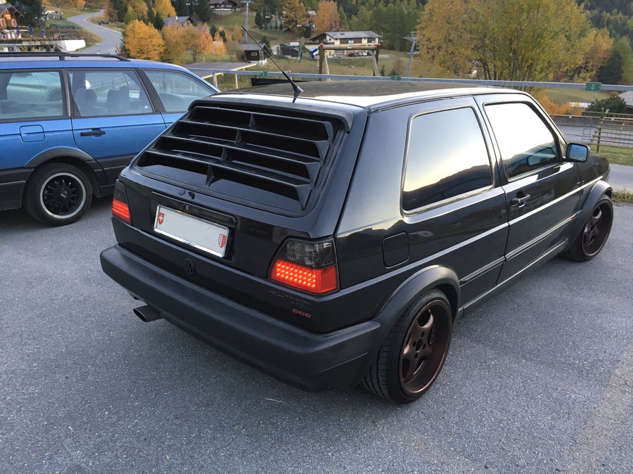 VOLKSWAGEN GOLF 2 WINDOWS LOUVER ,Heckscheiben Jalousie , Aussen Jalousie Teilegutachten
