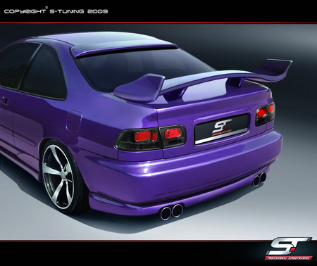 HONDA CIVIC 92-95 TRUNK SPOILER