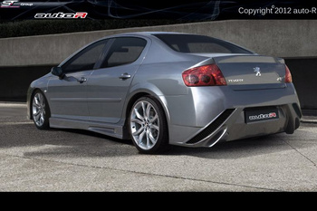 PEUGEOT 407 REAR BUMPER