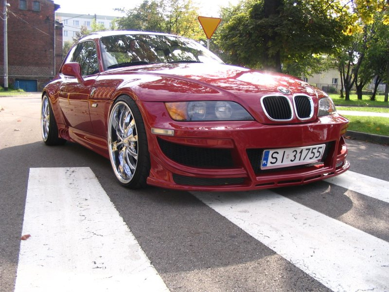 BMW Z3 FRONT FRONT BUMPER Frontstoßstange Frontschürze