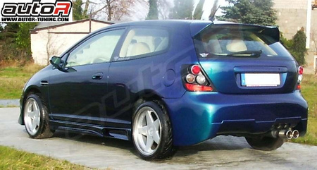 HONDA CIVIC 01-06 HATCHBACK REAR BUMPER