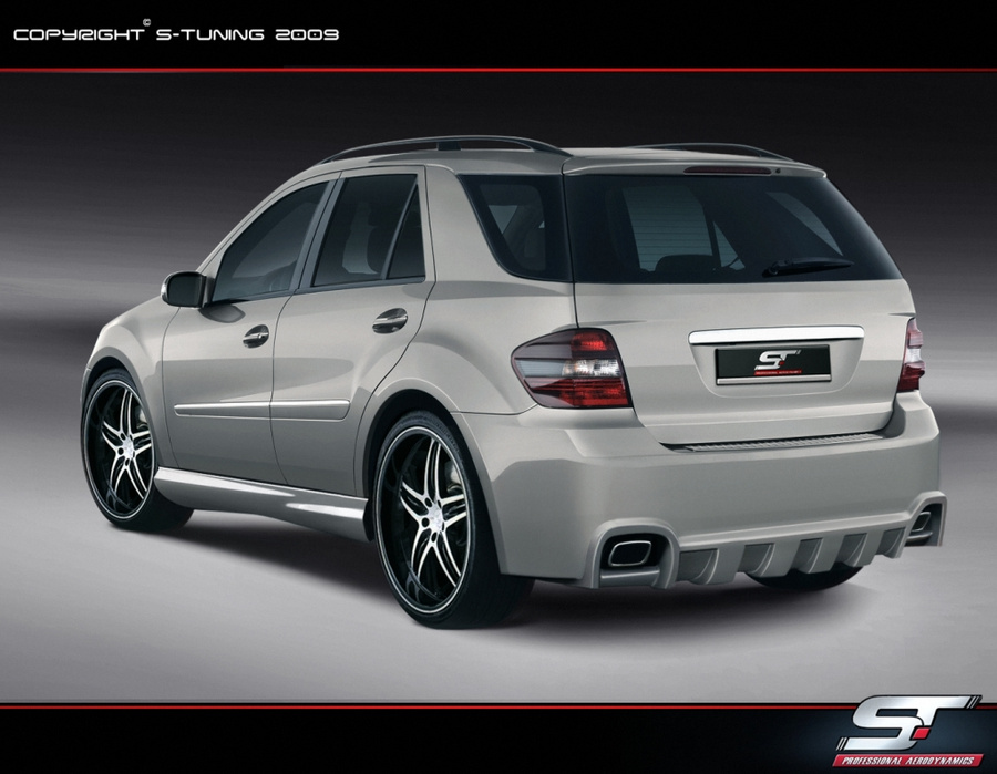 MERCEDES ML W164 REAR BUMPER