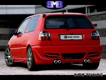 VOLKSWAGEN GOLF 3 REAR BUMPER