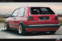 VOLKSWAGEN GOLF 2 WINDOWS LOUVER ,Heckscheiben Jalousie , Aussen Jalousie Teilegutachten