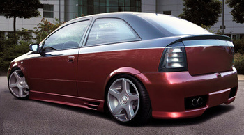 OPEL ASTRA G REAR BUMPER