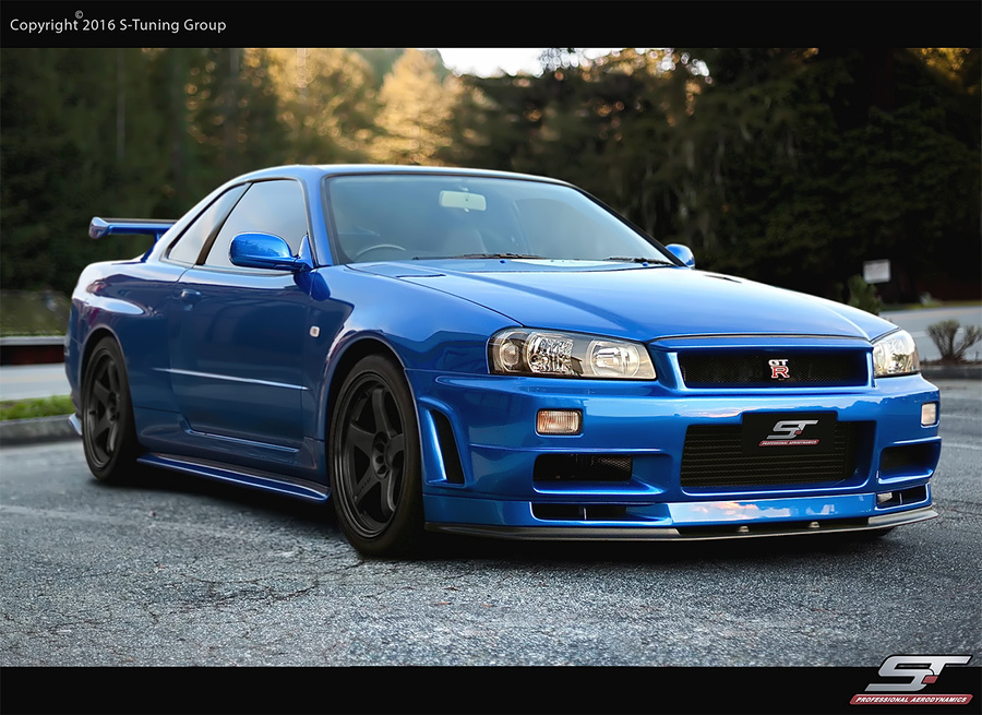 NISSAN SKYLINE R34 GTT FRONT FENDERS