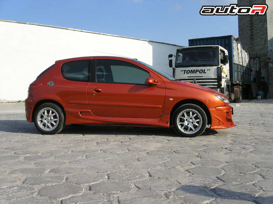 PEUGEOT 206 SIDE SKIRTS