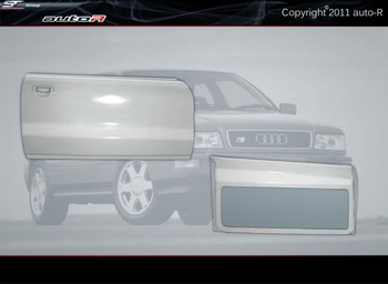 AUDI 80 COUPE DOOR Left