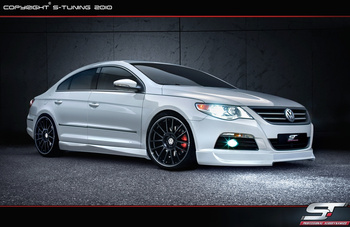 VOLKSWAGEN PASSAT CC FRONT UNDERBUMPER SPOILER