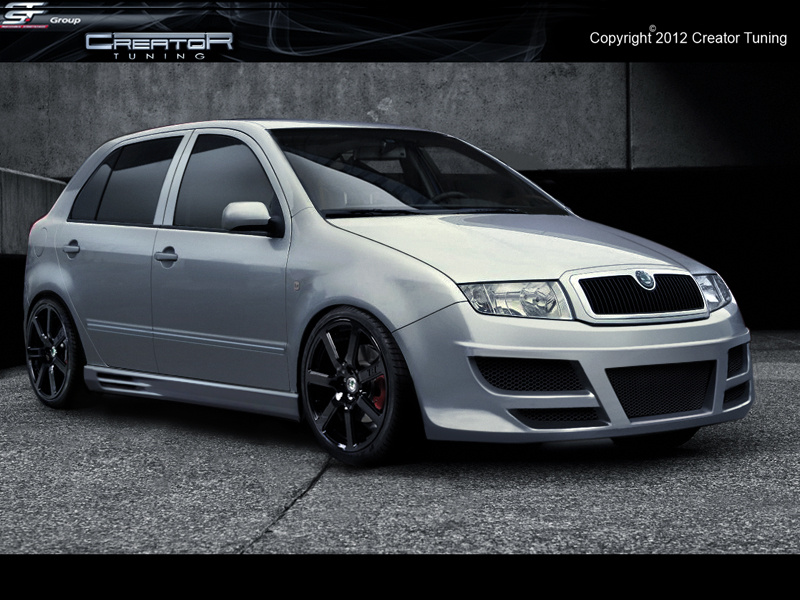 SKODA FABIA FRONT BUMPER