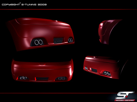 RENAULT CLIO II REAR BUMPER