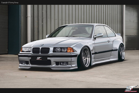 Für Bmw E36 Coupe / Cabrio Wide Body Kit , Verbreiterung, Spoiler