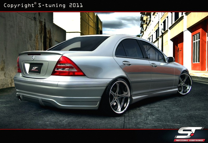 MERCEDES M203 TRUNK SPOILER