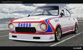 SKODA 130 RS WIDE BODY