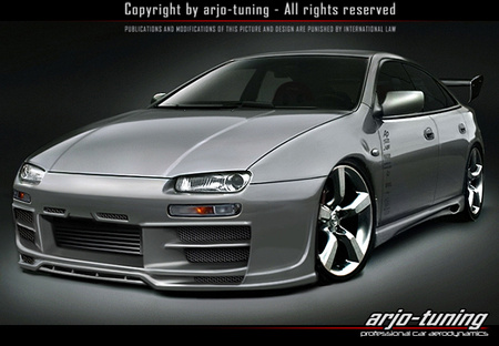 MAZDA 323F FRONT BUMPER