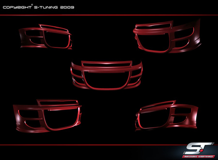 RENAULT CLIO II FRONT BUMPER