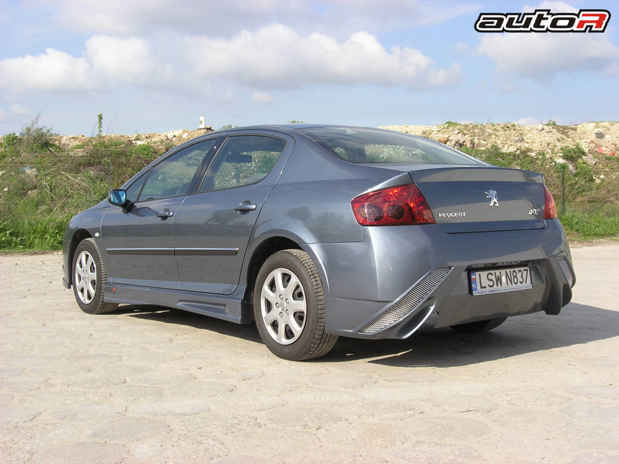 PEUGEOT 407 REAR BUMPER