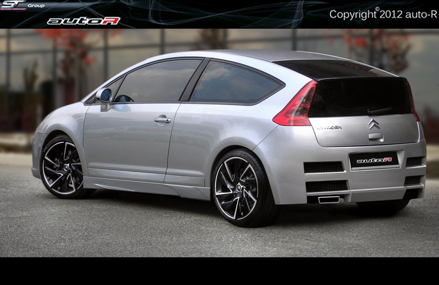 CITROEN C4 REAR BUMPER