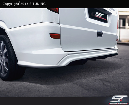 MERCEDES VITO W639 REAR BUMPER Heckstoßstange Teilegutachten