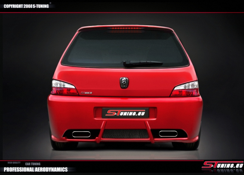 PEUGEOT 106 REAR BUMPER