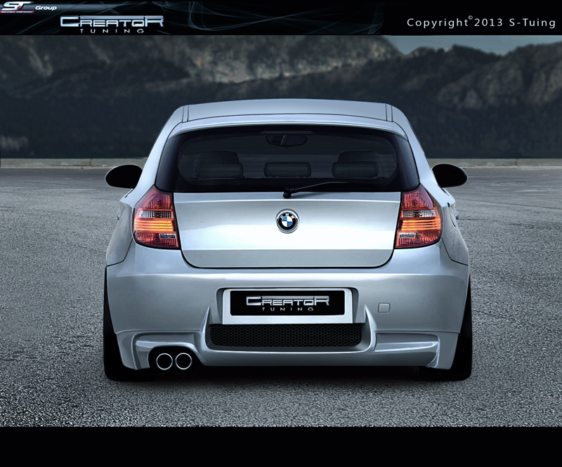 BMW E87 REAR BUMPER