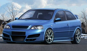 OPEL ASTRA G SIDE SKIRTS