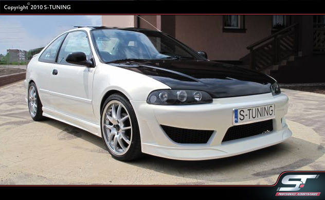 HONDA CIVIC 92-95 COUPE FRONT BUMPER