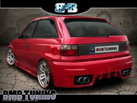 OPEL ASTRA F REAR BUMPER
