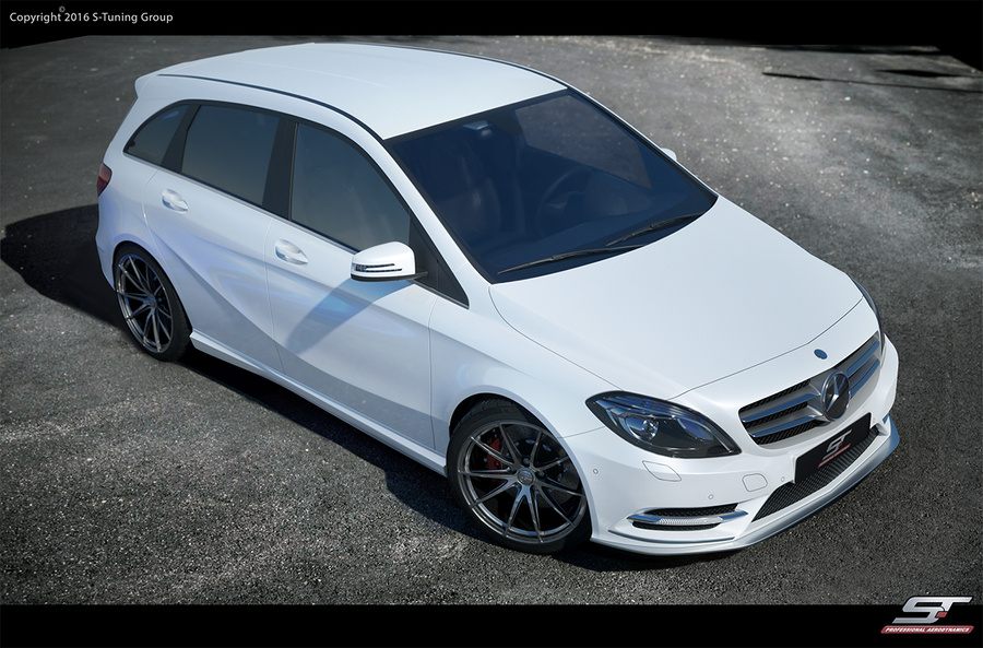 MERCEDES W246 SIDE SKIRTS