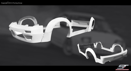 NISSAN 200SX S13 WIDE BODY