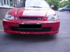 HONDA CIVIC 95-99 HATCHBACK FRONT UNDERBUMPER SPOILER