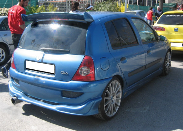 RENAULT CLIO II REAR BUMPER