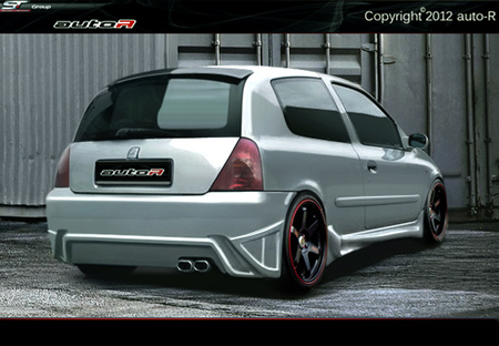 RENAULT CLIO II REAR BUMPER