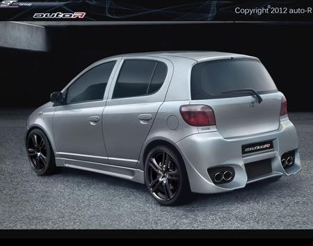 TOYOTA YARIS REAR BUMPER