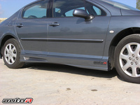 PEUGEOT 407 SIDE SKIRTS