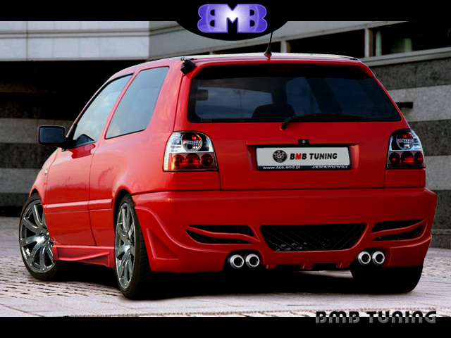 VOLKSWAGEN GOLF 3 REAR BUMPER