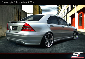 MERCEDES M203 TRUNK SPOILER