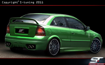 OPEL ASTRA G REAR BUMPER