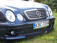 MERCEDES W208 FRONT BUMPER