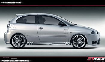 SEAT IBIZA 6L 02-08 SIDE SKIRTS