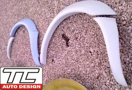 Für Mercedes ML w163 Kotflügelverbreiterung / RADLAUFVERBREITERUNG /Kotflügel/ 8 Tlg.