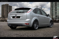 Diffusor für Ford Focus MK2 Bj. 07-11 Heckansatz Bumper Spoiler nicht für RS ST