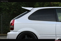 Für HONDA CIVIC VI 1995-2001 Hatchback Heckspoiler, Rear- Spoiler, Roof Spoiler ZEAL Style