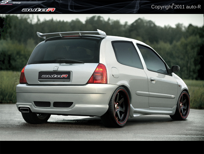 RENAULT CLIO II ROOF SPOILER