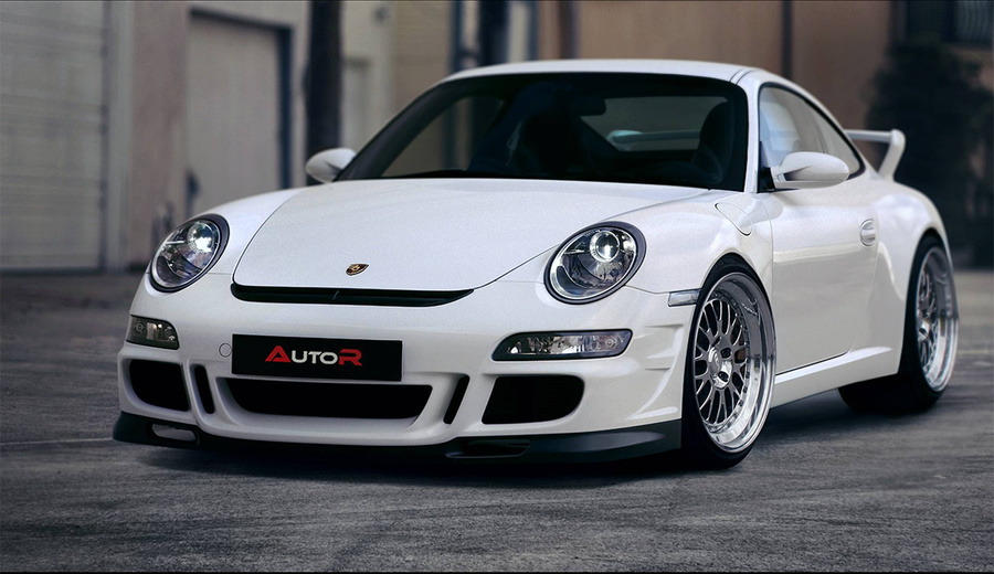 PORSCHE 911 GT3 05-08 FRONT BUMPER 997 Frontstoßstange, Schürze