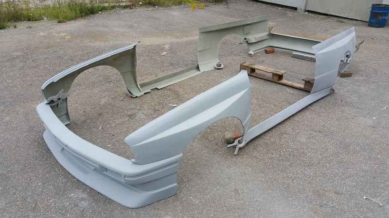 BMW E30 Coupe Wide Body Kit, Conversion Bodykit, Drift