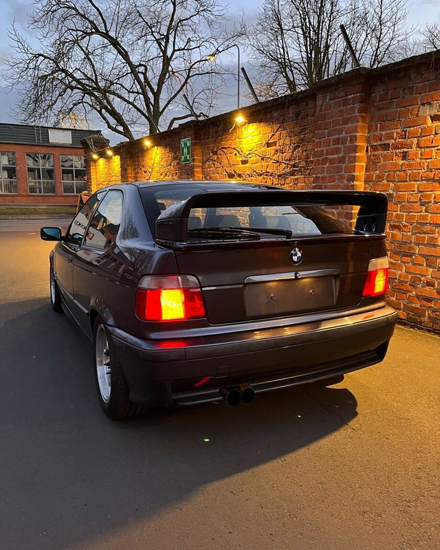 BMW E36 COMPACT REAR TRUNK SPOILER GT